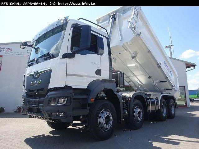 MAN TGS (TG3) 35.470 8x4 BB CH Hinterkipper Stahl H - 翻斗车:图1 MAN TGS (TG3) 35.470 8x4 BB CH Hinterkipper Stahl H - 翻斗车:图1