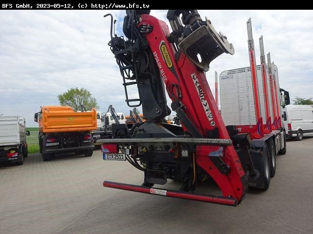 MAN TGX 26.510 6x4 BL Kurzholz, Sicherheitspaket Plu - 木材运输车:图3 MAN TGX 26.510 6x4 BL Kurzholz, Sicherheitspaket Plu - 木材运输车:图3
