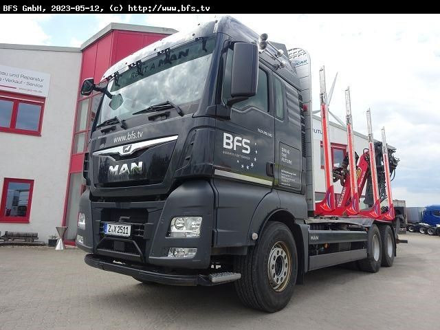 MAN TGX 26.510 6x4 BL Kurzholz, Sicherheitspaket Plu - 木材运输车:图1 MAN TGX 26.510 6x4 BL Kurzholz, Sicherheitspaket Plu - 木材运输车:图1