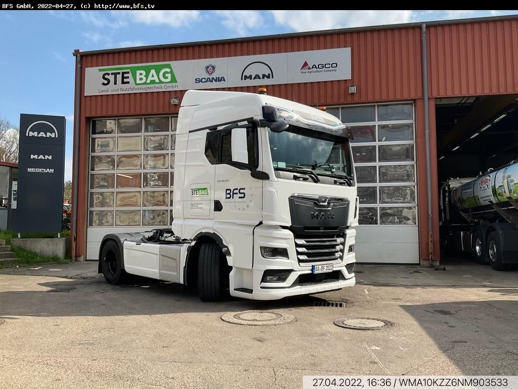 MAN TGX (TG3) 18.510 4x2 LL SA 2 Kreis Kipphydraulik - 牵引车:图1 MAN TGX (TG3) 18.510 4x2 LL SA 2 Kreis Kipphydraulik - 牵引车:图1