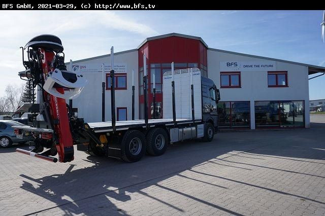 MAN TGX (TG3) 26.510 6x4 BL TG3, Plateau Aufbau - 木材运输车:图4 MAN TGX (TG3) 26.510 6x4 BL TG3, Plateau Aufbau - 木材运输车:图4