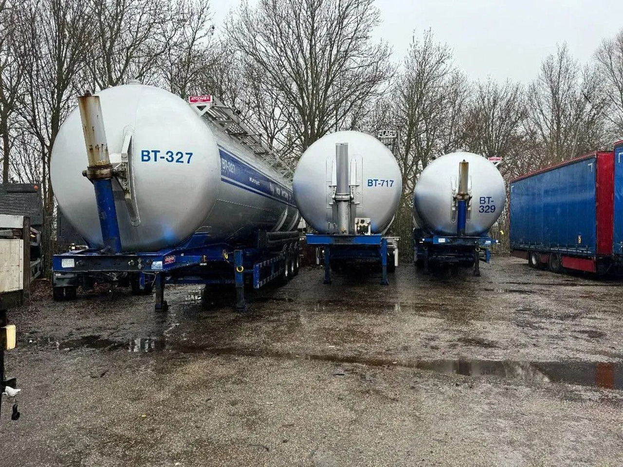 Atcomex 10 UNITS - 3 AXLE KIPPER BULK 1 COMP. 60 - 筒仓拖车:图1 Atcomex 10 UNITS - 3 AXLE KIPPER BULK 1 COMP. 60 - 筒仓拖车:图1