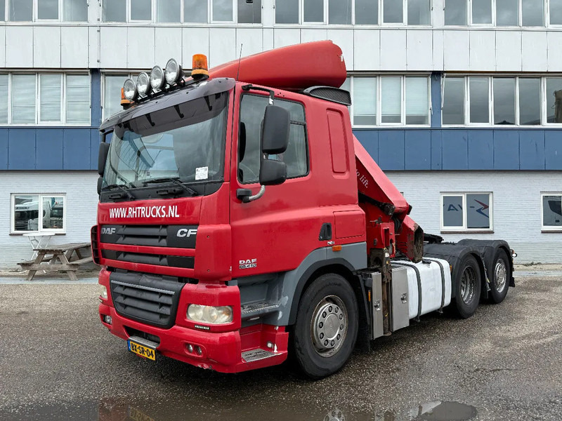 起重车 DAF CF 85.410 6X2 EURO 5 + HMF 3000K6 + REMOTE CONTROL：图9
