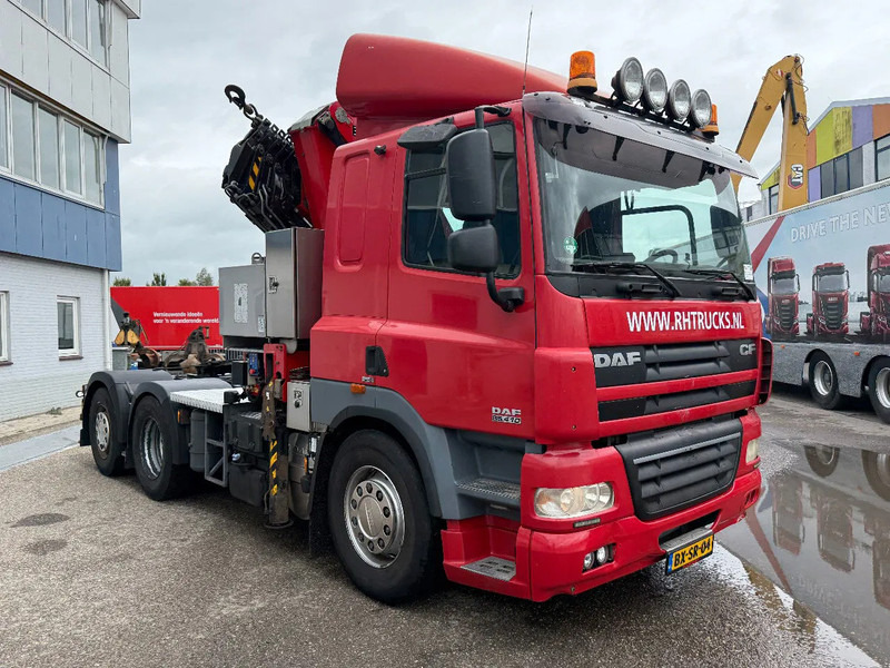 起重车 DAF CF 85.410 6X2 EURO 5 + HMF 3000K6 + REMOTE CONTROL：图11