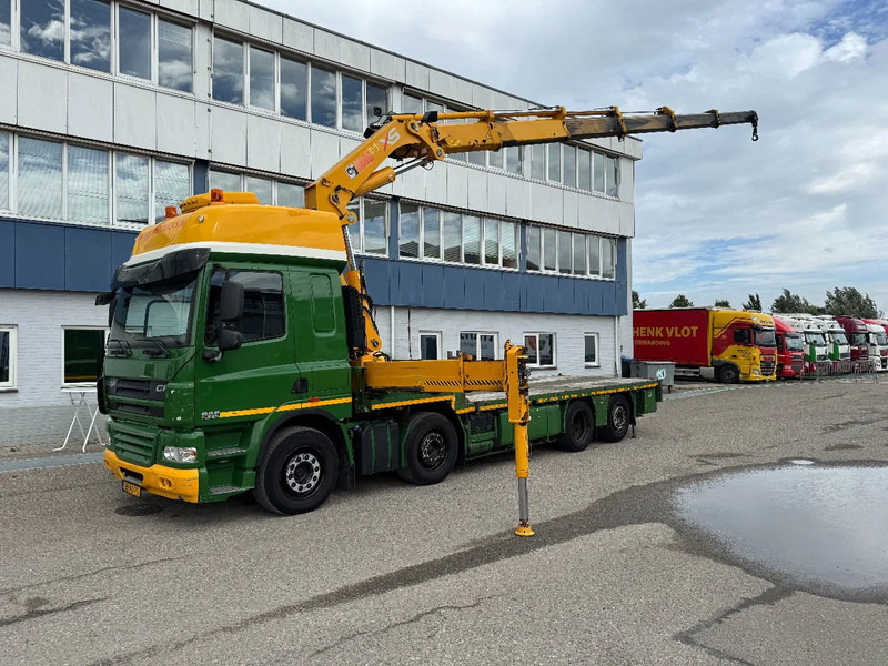 DAF CF 85.410 8X2 HIAB 422EP5 + REMOTE CONTROL - 起重车:图1 DAF CF 85.410 8X2 HIAB 422EP5 + REMOTE CONTROL - 起重车:图1