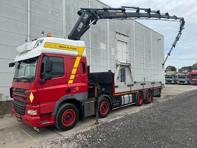 DAF CF 85.460 8X2 HIAB 477E-7 + JIB 75X + REMOTE CONTROL - 起重车:图1 DAF CF 85.460 8X2 HIAB 477E-7 + JIB 75X + REMOTE CONTROL - 起重车:图1