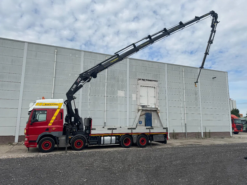 DAF CF 85.460 8X2 HIAB 477E-7 + JIB 75X + REMOTE CONTROL - 栏板式/ 平板卡车, 起重车:图2 DAF CF 85.460 8X2 HIAB 477E-7 + JIB 75X + REMOTE CONTROL - 栏板式/ 平板卡车, 起重车:图2