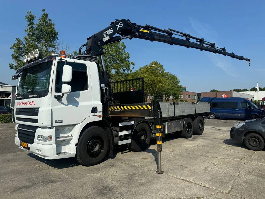 DAF CF 85 8x2 HIAB 422E8 REMOTE CONTROLE - 栏板式/ 平板卡车, 起重车:图1 DAF CF 85 8x2 HIAB 422E8 REMOTE CONTROLE - 栏板式/ 平板卡车, 起重车:图1
