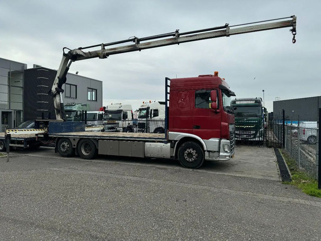 DAF XF 510 6X2 EURO 6 + HIAB 166 HI PRO + REMOTE CON - 起重车, 栏板式/ 平板卡车:图5 DAF XF 510 6X2 EURO 6 + HIAB 166 HI PRO + REMOTE CON - 起重车, 栏板式/ 平板卡车:图5