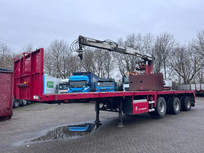 Floor HIAB ROLLER 130R - 栏板式/ 平板半拖车:图1 Floor HIAB ROLLER 130R - 栏板式/ 平板半拖车:图1