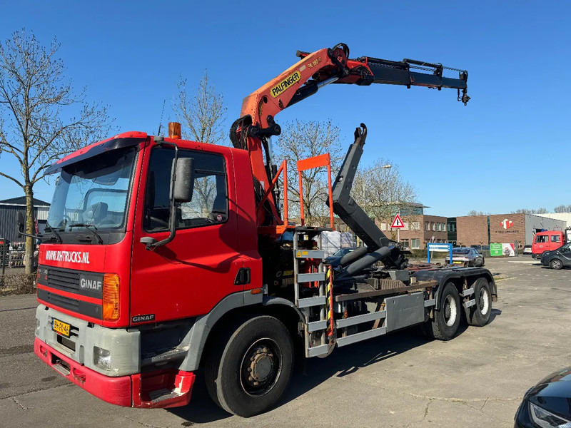 Ginaf M 3232 S 6X2 - EURO 2 + PALFINGER PK19000 + REMOTE + PALIFT HOOK - 吊钩升降车, 起重车:图1 Ginaf M 3232 S 6X2 - EURO 2 + PALFINGER PK19000 + REMOTE + PALIFT HOOK - 吊钩升降车, 起重车:图1