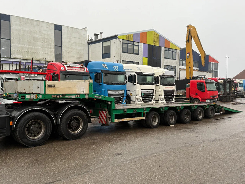 Goldhofer STZ-H5,5 ACLE, 3 AXLE FORCED STEERING, DOUBLE HYDRAULIC RAMPS, TUV TILL 11-11-2026 - 低装载半拖车:图1 Goldhofer STZ-H5,5 ACLE, 3 AXLE FORCED STEERING, DOUBLE HYDRAULIC RAMPS, TUV TILL 11-11-2026 - 低装载半拖车:图1