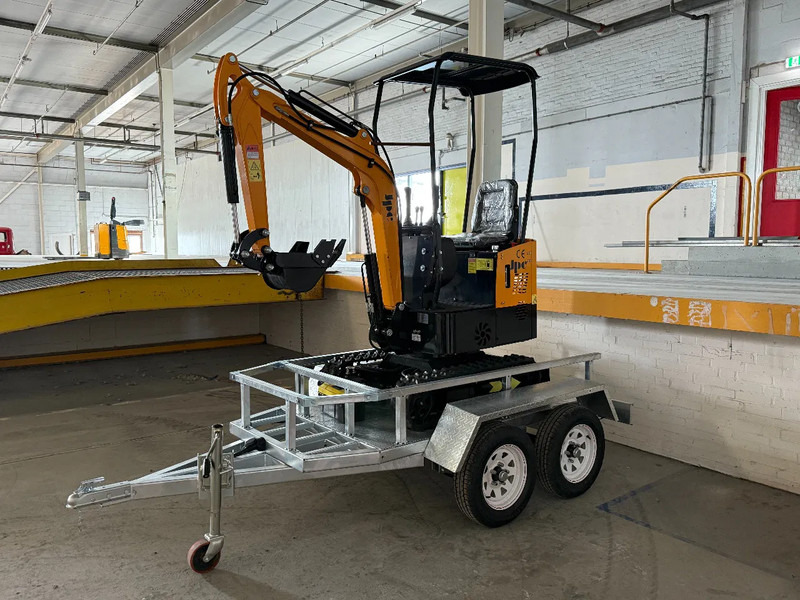 JPC HT12 + TRAILER - NEW AND UNUSED BOTH! - 小型挖掘机:图1 JPC HT12 + TRAILER - NEW AND UNUSED BOTH! - 小型挖掘机:图1