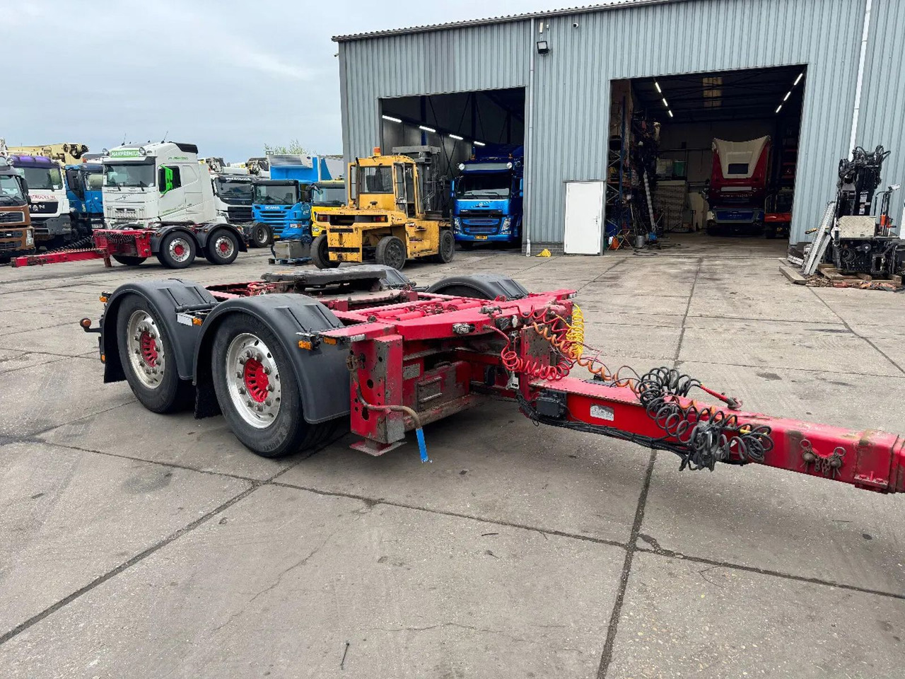 Krone ZZ 2X SAF AXLE UITSCHUIFBARE AANSLUITING - 多莉拖车:图1 Krone ZZ 2X SAF AXLE UITSCHUIFBARE AANSLUITING - 多莉拖车:图1