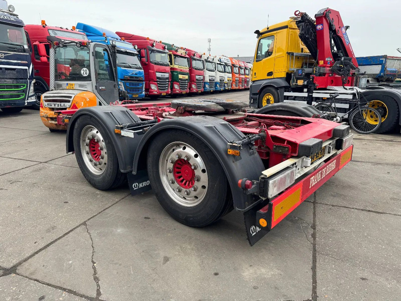 Krone ZZ 2X SAF AXLE UITSCHUIFBARE AANSLUITING - 多莉拖车:图3 Krone ZZ 2X SAF AXLE UITSCHUIFBARE AANSLUITING - 多莉拖车:图3