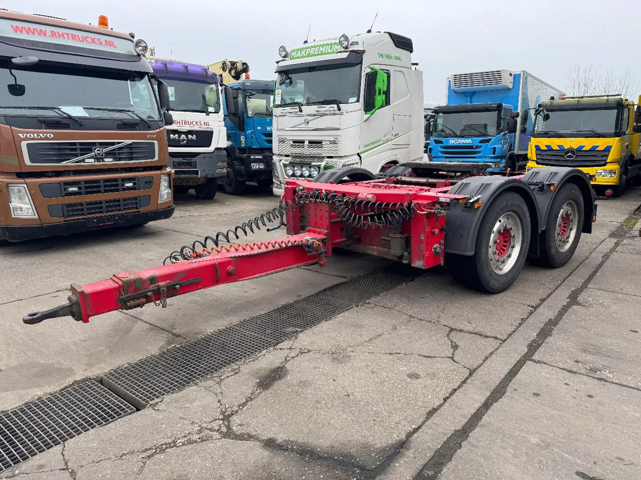 Krone ZZ 2X SAF AXLE UITSCHUIFBARE AANSLUITING - 多莉拖车:图1 Krone ZZ 2X SAF AXLE UITSCHUIFBARE AANSLUITING - 多莉拖车:图1