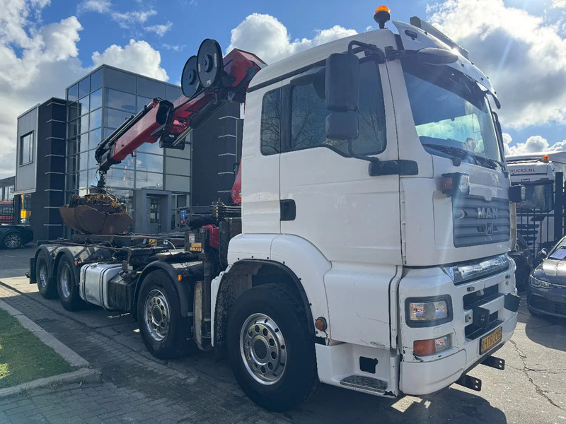 MAN TGA 35.440 8X2 - EURO 4 + HMF 2620K-RC 2018! + REMOTE + HYDRAUTO CABLE LIFT + LIFTING AXLE 租赁 MAN TGA 35.440 8X2 - EURO 4 + HMF 2620K-RC 2018! + REMOTE + HYDRAUTO CABLE LIFT + LIFTING AXLE：图17