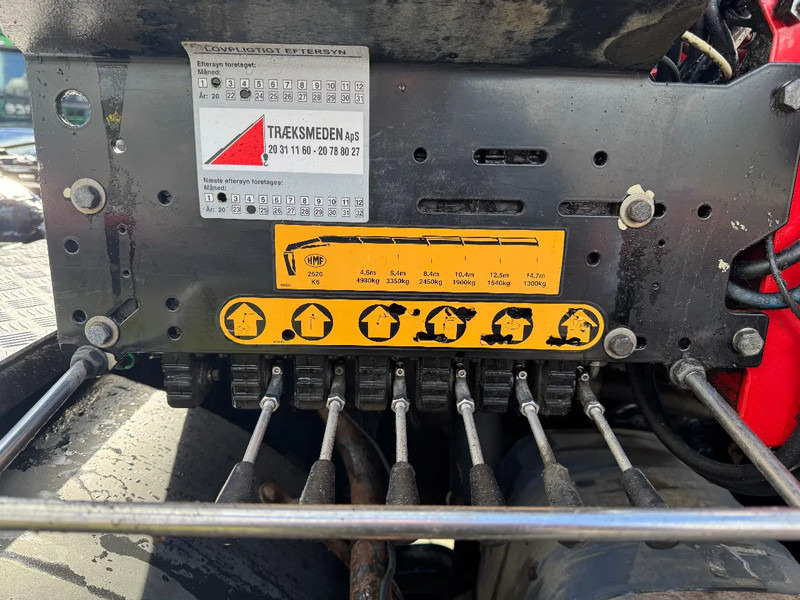 MAN TGA 35.440 8X2 - EURO 4 + HMF 2620K-RC 2018! + REMOTE + HYDRAUTO CABLE LIFT + LIFTING AXLE 租赁 MAN TGA 35.440 8X2 - EURO 4 + HMF 2620K-RC 2018! + REMOTE + HYDRAUTO CABLE LIFT + LIFTING AXLE：图11