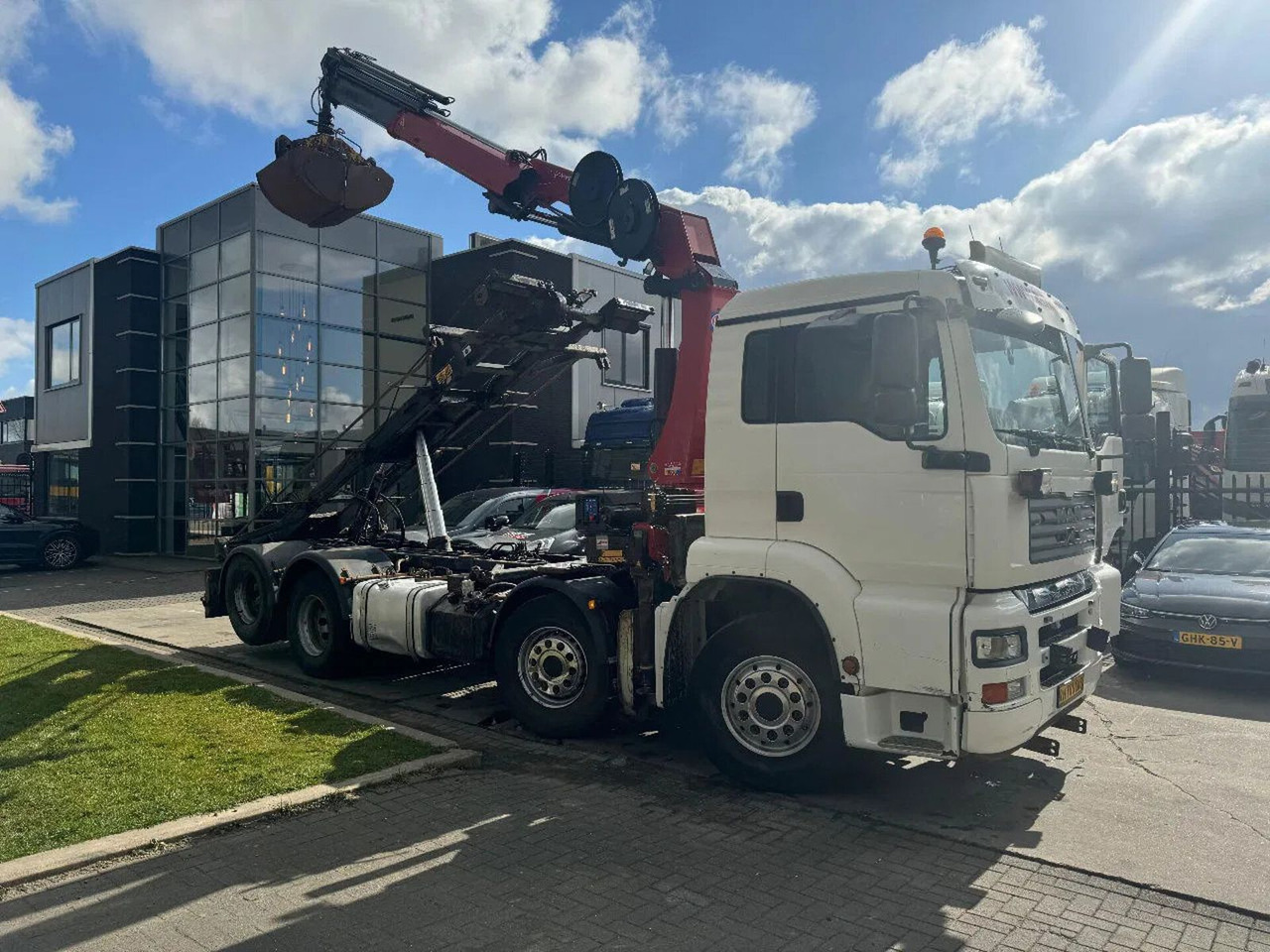 MAN TGA 35.440 8X2 - EURO 4 + HMF 2620K-RC 2018! + R - 起重车:图4 MAN TGA 35.440 8X2 - EURO 4 + HMF 2620K-RC 2018! + R - 起重车:图4