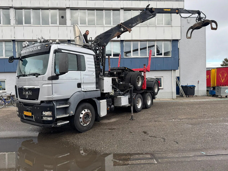 MAN TGS 33.480 6X4 + HIAB 251S.82 + TRAILER 2 AXLE KRAEMER - 起重车:图2 MAN TGS 33.480 6X4 + HIAB 251S.82 + TRAILER 2 AXLE KRAEMER - 起重车:图2