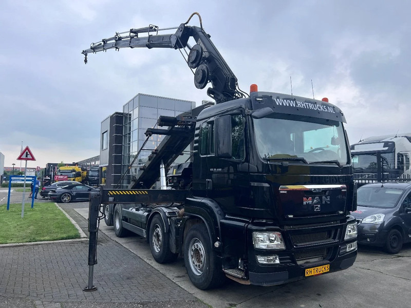 MAN TGS 35.440 8X2-4 + HIAB 220C-5 REMOTE + CABLE LIFT AUTOMATIC - 起重车:图4 MAN TGS 35.440 8X2-4 + HIAB 220C-5 REMOTE + CABLE LIFT AUTOMATIC - 起重车:图4