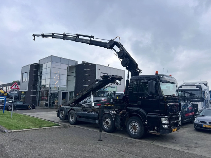 MAN TGS 35.440 8X2-4 + HIAB 220C-5 REMOTE + CABLE LIFT AUTOMATIC - 起重车:图1 MAN TGS 35.440 8X2-4 + HIAB 220C-5 REMOTE + CABLE LIFT AUTOMATIC - 起重车:图1