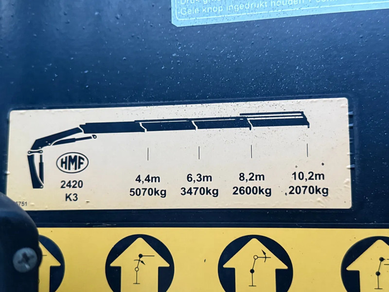 MAN TGS 35.480 8X4 + HMF 2420-K3 REMOTE + TIPPER - 翻斗车, 起重车:图5 MAN TGS 35.480 8X4 + HMF 2420-K3 REMOTE + TIPPER - 翻斗车, 起重车:图5