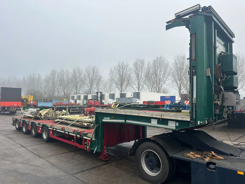 MEUSBURGER 4 axel steering, Double extendable up to 28 meters, extendable up to 3.2 meters, radio controlled, sliding roof - 低装载半拖车:图3 MEUSBURGER 4 axel steering, Double extendable up to 28 meters, extendable up to 3.2 meters, radio controlled, sliding roof - 低装载半拖车:图3