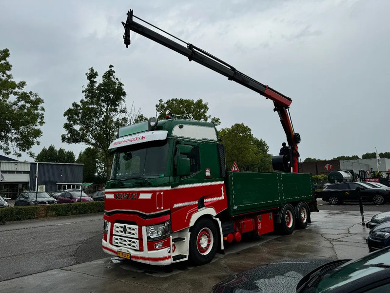Renault T HIGH 520 6X2 EURO 6 + PALFINGER PK16002 ROTOR FUNCTION - 栏板式/ 平板卡车, 起重车:图3 Renault T HIGH 520 6X2 EURO 6 + PALFINGER PK16002 ROTOR FUNCTION - 栏板式/ 平板卡车, 起重车:图3