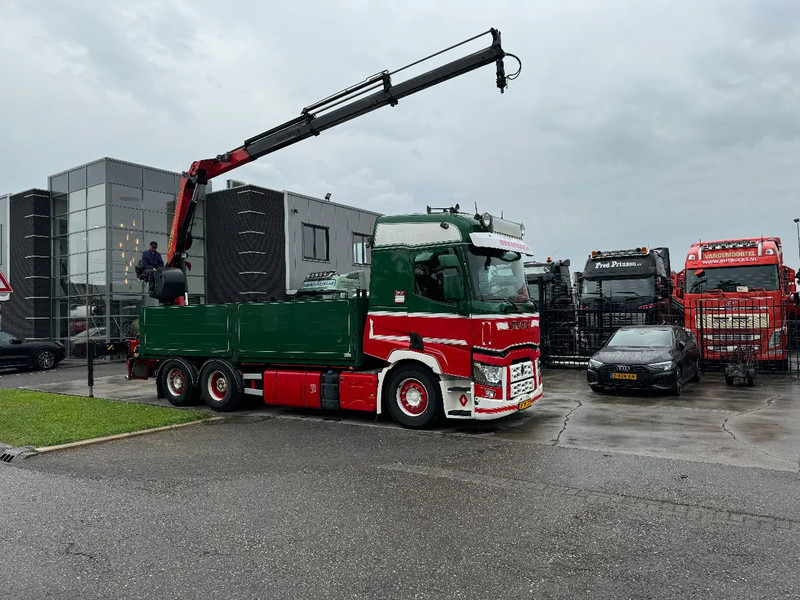 Renault T HIGH 520 6X2 EURO 6 + PALFINGER PK16002 ROTOR FUNCTION - 栏板式/ 平板卡车, 起重车:图5 Renault T HIGH 520 6X2 EURO 6 + PALFINGER PK16002 ROTOR FUNCTION - 栏板式/ 平板卡车, 起重车:图5
