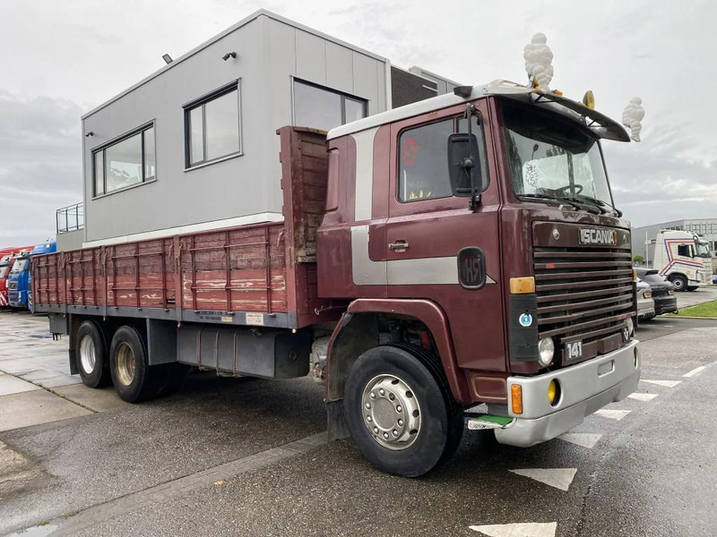 Scania LB141 V8 141 V8 - 6X2 - BOX 7,35 METER - 栏板式/ 平板卡车:图3 Scania LB141 V8 141 V8 - 6X2 - BOX 7,35 METER - 栏板式/ 平板卡车:图3