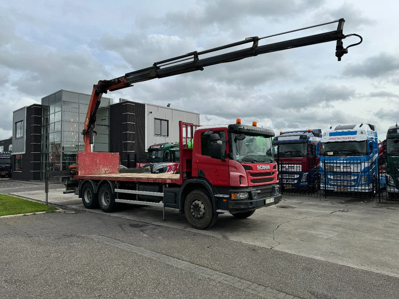 Scania P360 6X4 PALFINGER PK 20001-K + REMOTE CONTROL EURO 5 - 栏板式/ 平板卡车, 起重车:图2 Scania P360 6X4 PALFINGER PK 20001-K + REMOTE CONTROL EURO 5 - 栏板式/ 平板卡车, 起重车:图2