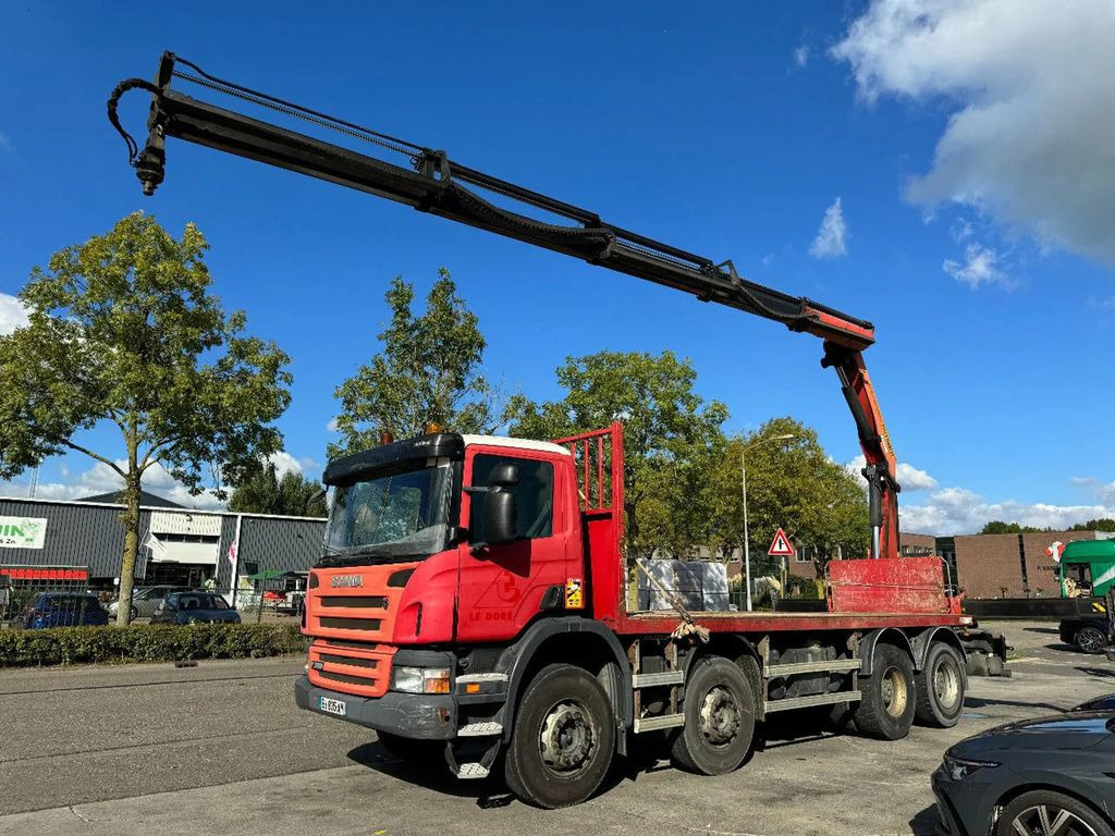 Scania P360 8X4 - EURO 5 + PALFINGER PK22002-EH + REMOT - 起重车, 栏板式/ 平板卡车:图2 Scania P360 8X4 - EURO 5 + PALFINGER PK22002-EH + REMOT - 起重车, 栏板式/ 平板卡车:图2