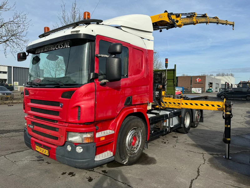 Scania P380 6X2 HIAB 288 + REMOTE CONTROL + PLATEAU - 牵引车:图2 Scania P380 6X2 HIAB 288 + REMOTE CONTROL + PLATEAU - 牵引车:图2