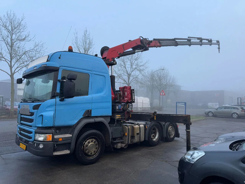 Scania P450 6X2 - EURO 6 + HMF 2620-K5 + REMOTE + LIFT AXLE - 牵引车:图2 Scania P450 6X2 - EURO 6 + HMF 2620-K5 + REMOTE + LIFT AXLE - 牵引车:图2