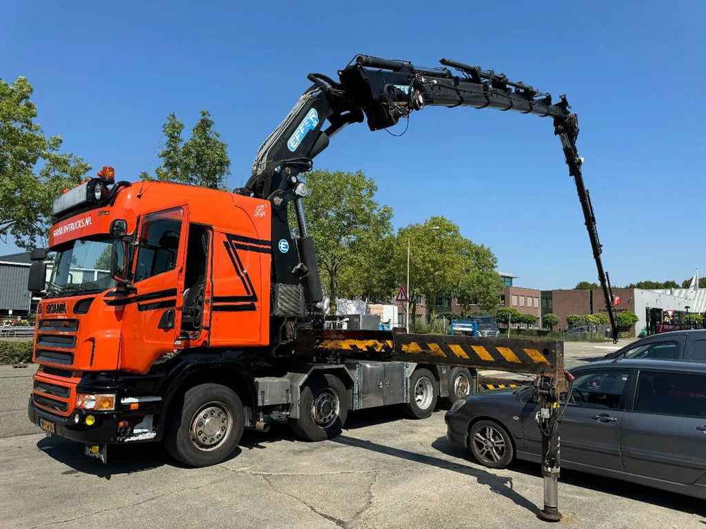 Scania R560 V8 8X2 + EFFER CRANE 1550 6S + FLYJIP 6XHYD - 起重车:图2 Scania R560 V8 8X2 + EFFER CRANE 1550 6S + FLYJIP 6XHYD - 起重车:图2