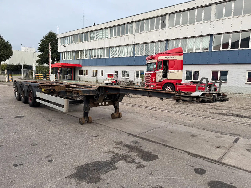 Schmitz Cargobull GOTHA SCF 24 SAF AXLE DISC BRAKES EXTENDABLE - 集装箱运输车/ 可拆卸车身的半拖车:图1 Schmitz Cargobull GOTHA SCF 24 SAF AXLE DISC BRAKES EXTENDABLE - 集装箱运输车/ 可拆卸车身的半拖车:图1