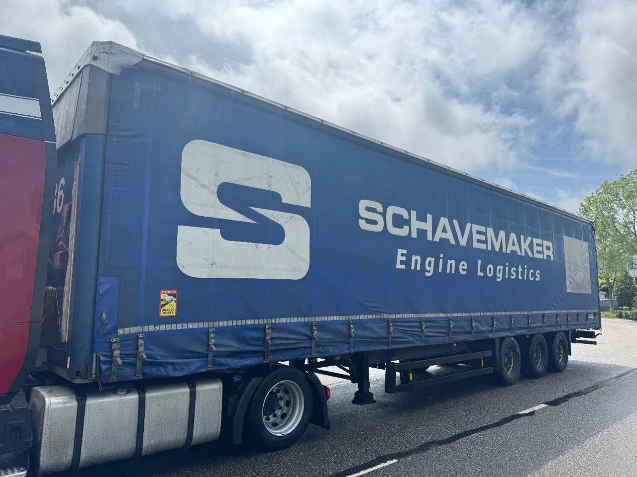 Schmitz Cargobull SCS 24/L - 3 AXLE MEGA SAF + SLIDING ROOF - 侧帘半拖车:图5 Schmitz Cargobull SCS 24/L - 3 AXLE MEGA SAF + SLIDING ROOF - 侧帘半拖车:图5