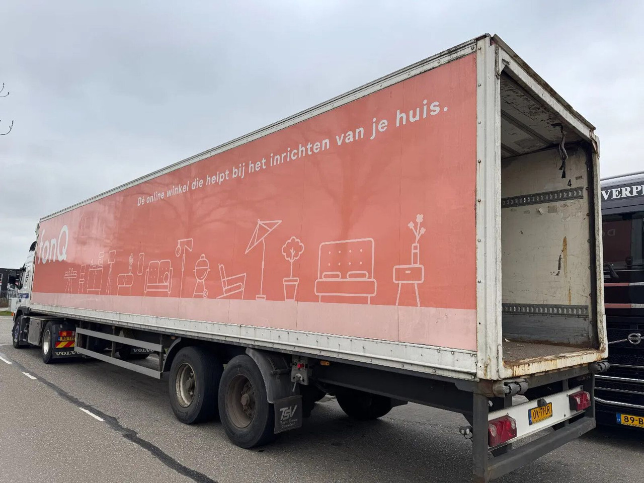 System Trailer TRAILERS PRSH18 - 2 AXLE BPW - 封闭厢式半拖车:图2 System Trailer TRAILERS PRSH18 - 2 AXLE BPW - 封闭厢式半拖车:图2
