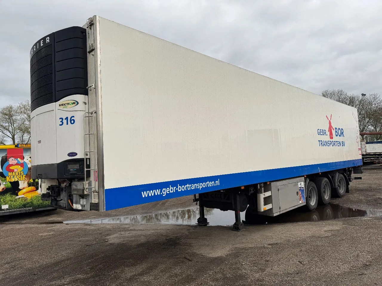 Van Eck UT 3B CARRIER VECTOR 1850 + DHOLLANDIA LIFT 2500 - 冷藏半拖车:图5 Van Eck UT 3B CARRIER VECTOR 1850 + DHOLLANDIA LIFT 2500 - 冷藏半拖车:图5