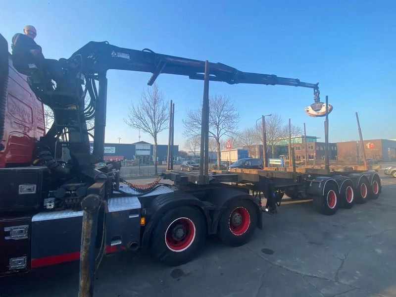 Volvo FH 540 6X4 EURO 6 + EPSILON S260Z96 + TRAILER 4 AXLE DOLL - 木材运输车, 起重车:图3 Volvo FH 540 6X4 EURO 6 + EPSILON S260Z96 + TRAILER 4 AXLE DOLL - 木材运输车, 起重车:图3