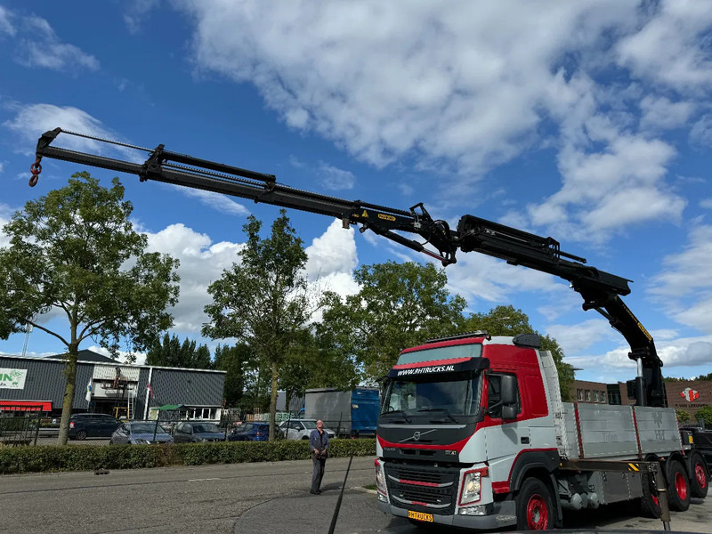 Volvo FMX 460 8X4 PALFINGER PK53002 + FLY JIP AN REMOTE CONTROLE, LAST AXEL STEERING - 栏板式/ 平板卡车, 起重车:图2 Volvo FMX 460 8X4 PALFINGER PK53002 + FLY JIP AN REMOTE CONTROLE, LAST AXEL STEERING - 栏板式/ 平板卡车, 起重车:图2