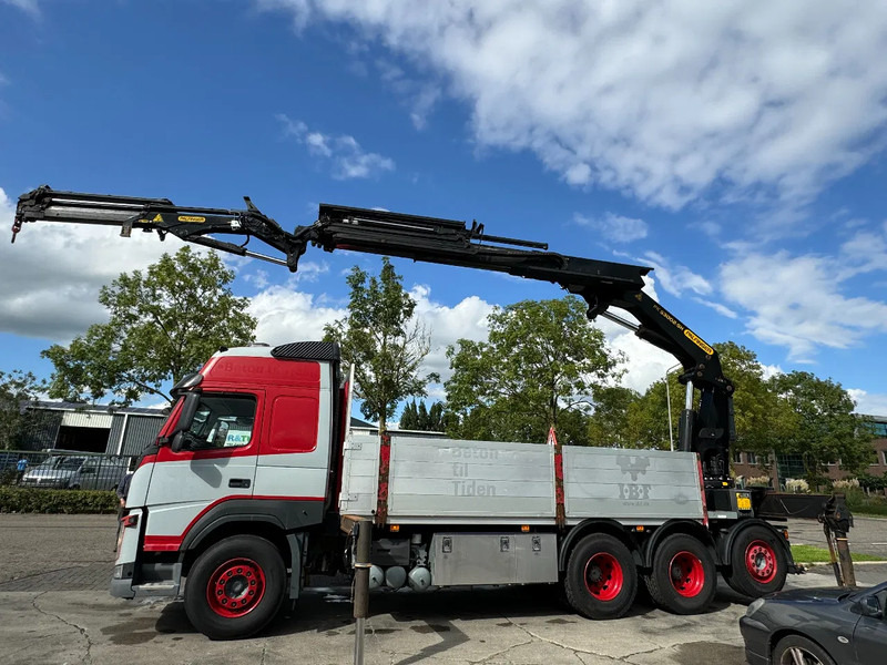 Volvo FMX 460 8X4 PALFINGER PK53002 + FLY JIP AN REMOTE CONTROLE, LAST AXEL STEERING - 栏板式/ 平板卡车, 起重车:图1 Volvo FMX 460 8X4 PALFINGER PK53002 + FLY JIP AN REMOTE CONTROLE, LAST AXEL STEERING - 栏板式/ 平板卡车, 起重车:图1