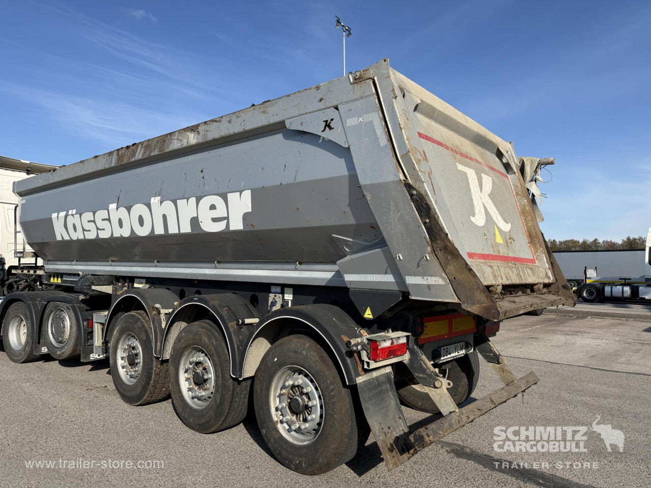 KAESSBOHRER Tipper steel half pipe body 27m³ - 翻斗半拖车:图1 KAESSBOHRER Tipper steel half pipe body 27m³ - 翻斗半拖车:图1