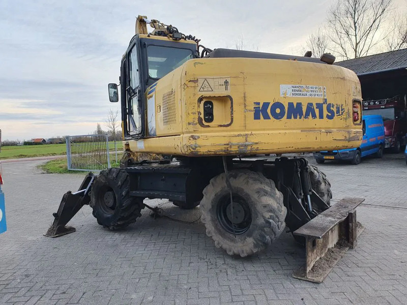 Komatsu PW180-7K - 轮式挖掘机:图4 Komatsu PW180-7K - 轮式挖掘机:图4