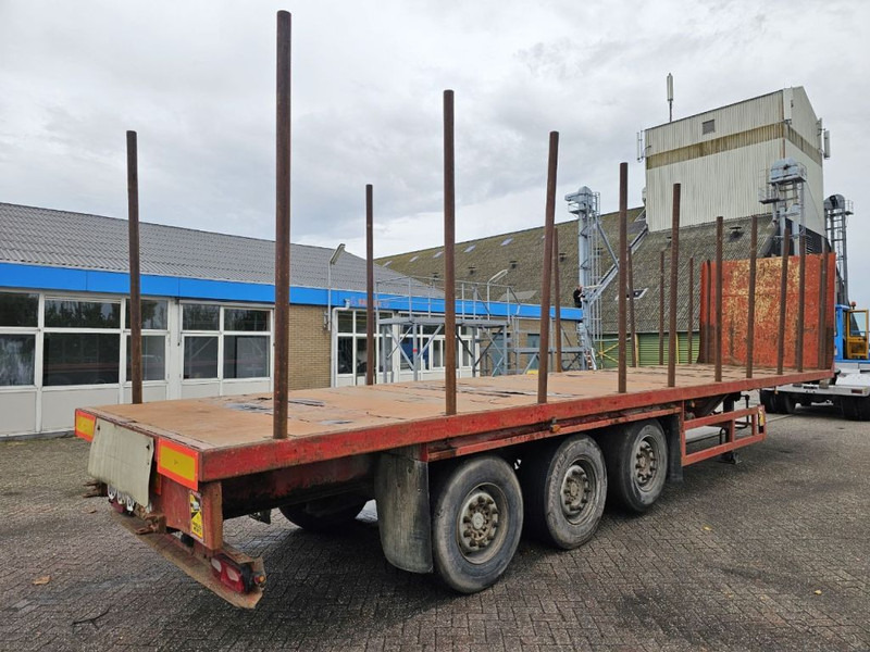 Trax 3 Meter extendable - MAX 15.5 meter long + Lifting axle - 栏板式/ 平板半拖车:图4 Trax 3 Meter extendable - MAX 15.5 meter long + Lifting axle - 栏板式/ 平板半拖车:图4