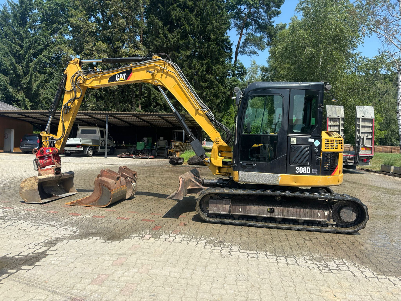 CATERPILLAR 308 D - 小型挖掘机:图1 CATERPILLAR 308 D - 小型挖掘机:图1