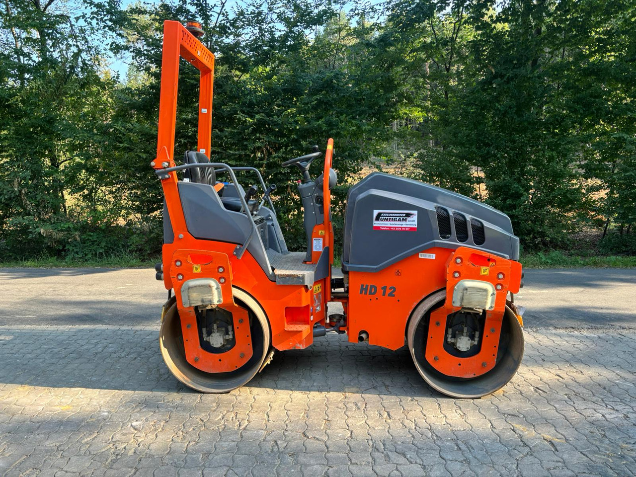 Hamm HD 12 VV - 小型碾压机:图2 Hamm HD 12 VV - 小型碾压机:图2