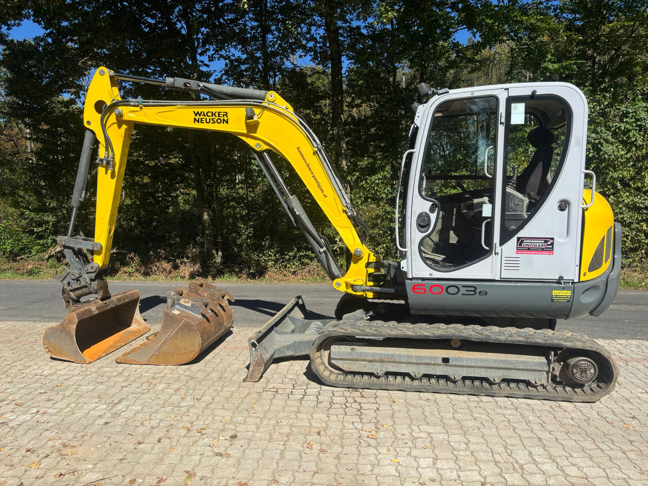WACKER Neuson 6003 - 小型挖掘机:图1 WACKER Neuson 6003 - 小型挖掘机:图1