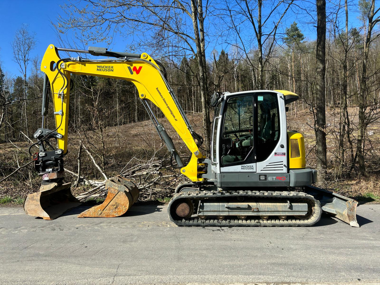 WACKER Neuson ET 90 - 小型挖掘机:图1 WACKER Neuson ET 90 - 小型挖掘机:图1